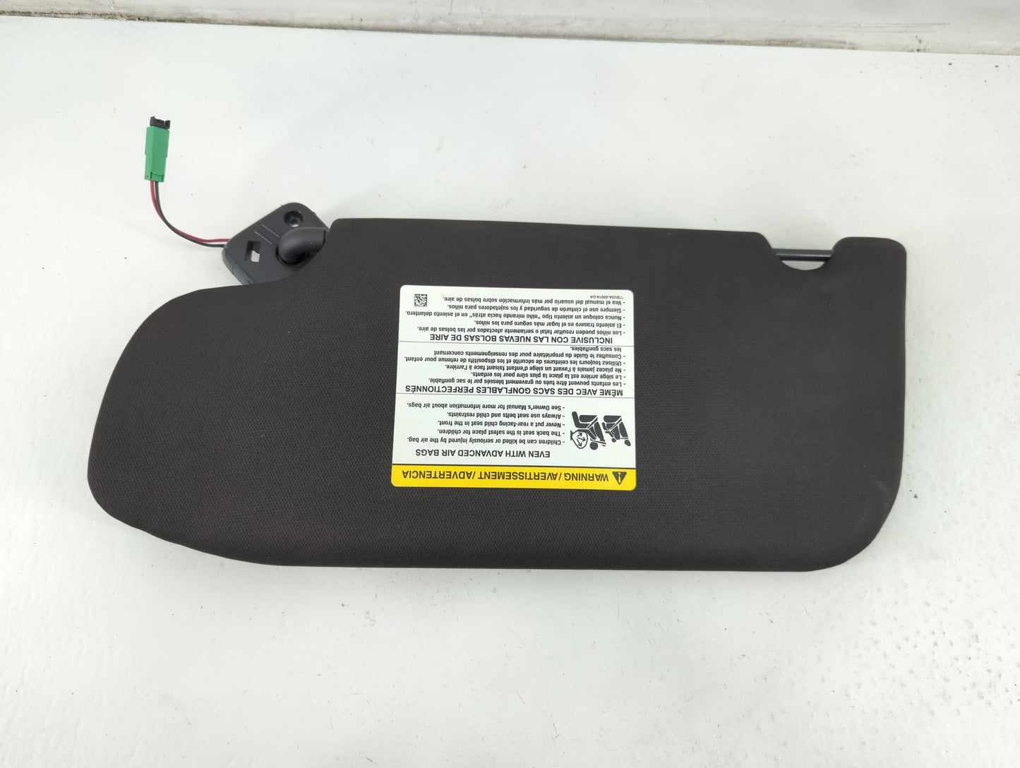 2013-2019 Ford Taurus Sun Visor Shade Replacement Passenger Right Mirror Fits OEM Used Auto Parts - Oemusedautoparts1.com