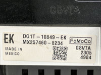 2013 Ford Taurus Instrument Cluster Speedometer Gauges P/N:MX257460-8234 DG1T-10849-EK Fits OEM Used Auto Parts - Oemusedaut