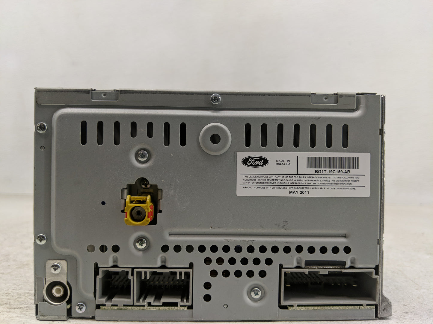 2013 Ford Taurus Radio AM FM Cd Player Receiver Replacement P/N:BG1T-19C159-AB Fits OEM Used Auto Parts - Oemusedautoparts1.