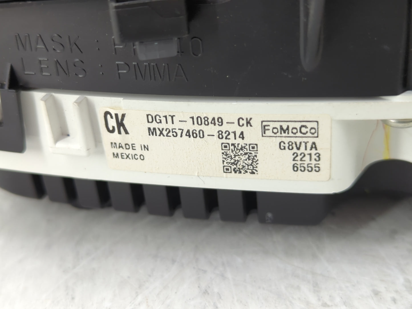 2013 Ford Taurus Instrument Cluster Speedometer Gauges P/N:DG1T-10849-CK Fits OEM Used Auto Parts - Oemusedautoparts1.com