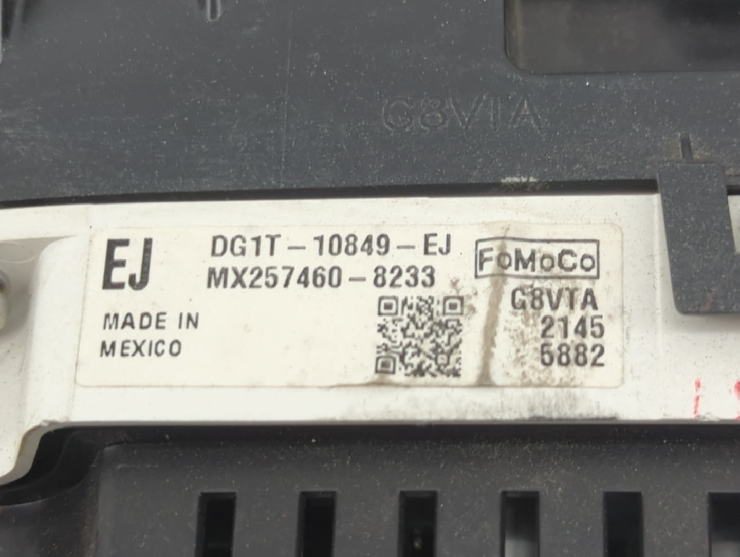 2013 Ford Taurus Instrument Cluster Speedometer Gauges P/N:DG1T-10849-EJ MX257460-8233 Fits OEM Used Auto Parts - Oemusedaut