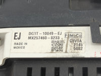 2013 Ford Taurus Instrument Cluster Speedometer Gauges P/N:DG1T-10849-EJ MX257460-8233 Fits OEM Used Auto Parts - Oemusedaut