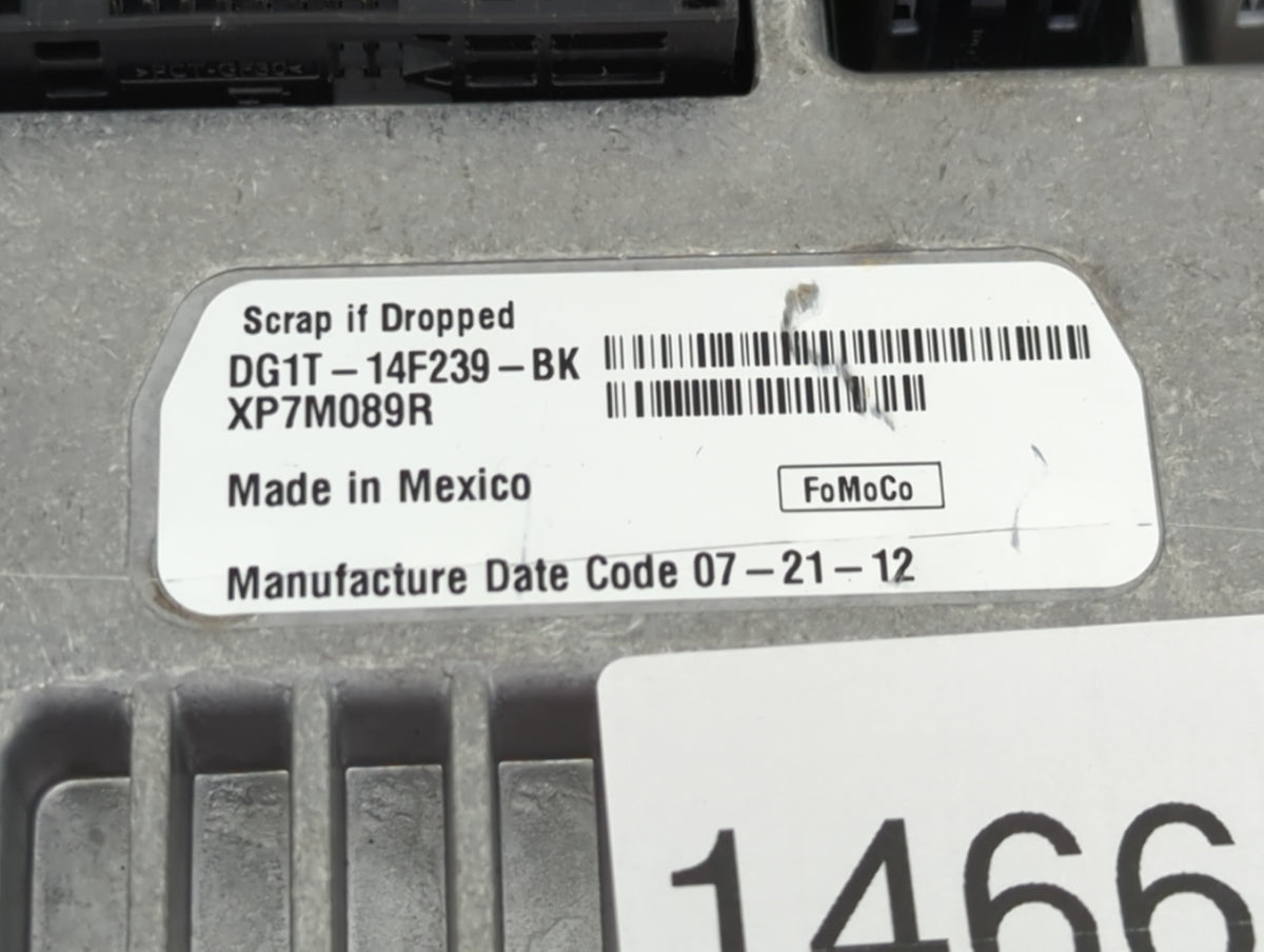 2013 Ford Taurus Information Radio Display Screen 1466033 - Oemusedautoparts1.com