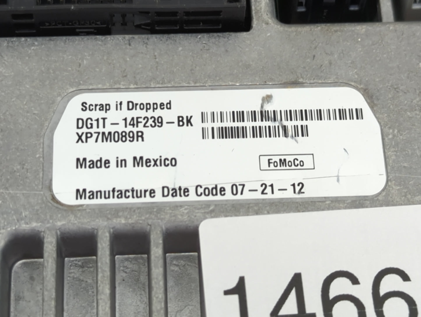 2013 Ford Taurus Information Display Screen 1466033 - Oemusedautoparts1.com
