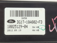 2013-2013 Ford Taurus Radio Control Panel 1466047 - Oemusedautoparts1.com