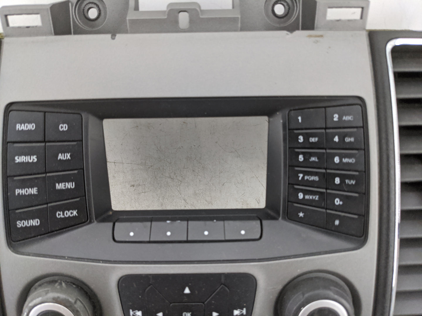 2013-2013 Ford Taurus Radio Control Panel 1476445 - Oemusedautoparts1.com