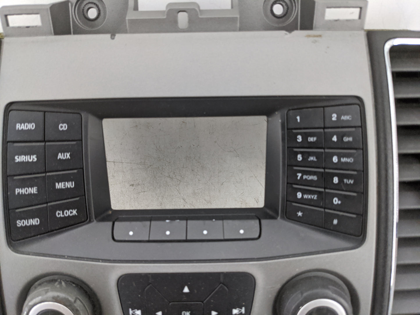2013-2013 Ford Taurus Radio Control Panel 1476445 - Oemusedautoparts1.com