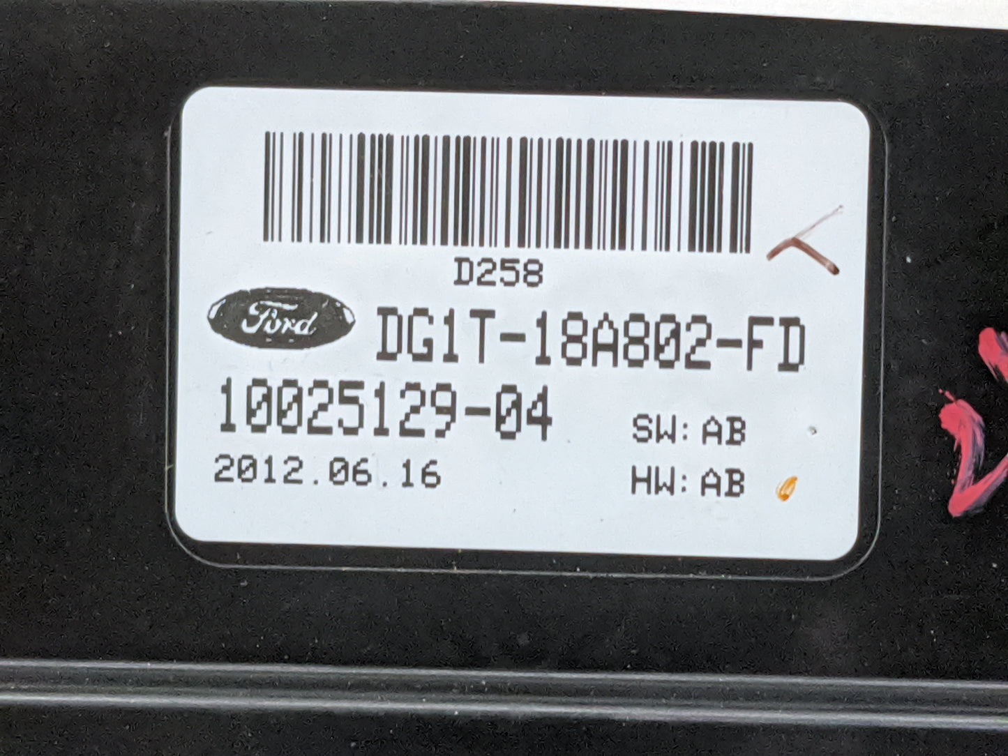 2013-2013 Ford Taurus Radio Control Panel 1476445 - Oemusedautoparts1.com