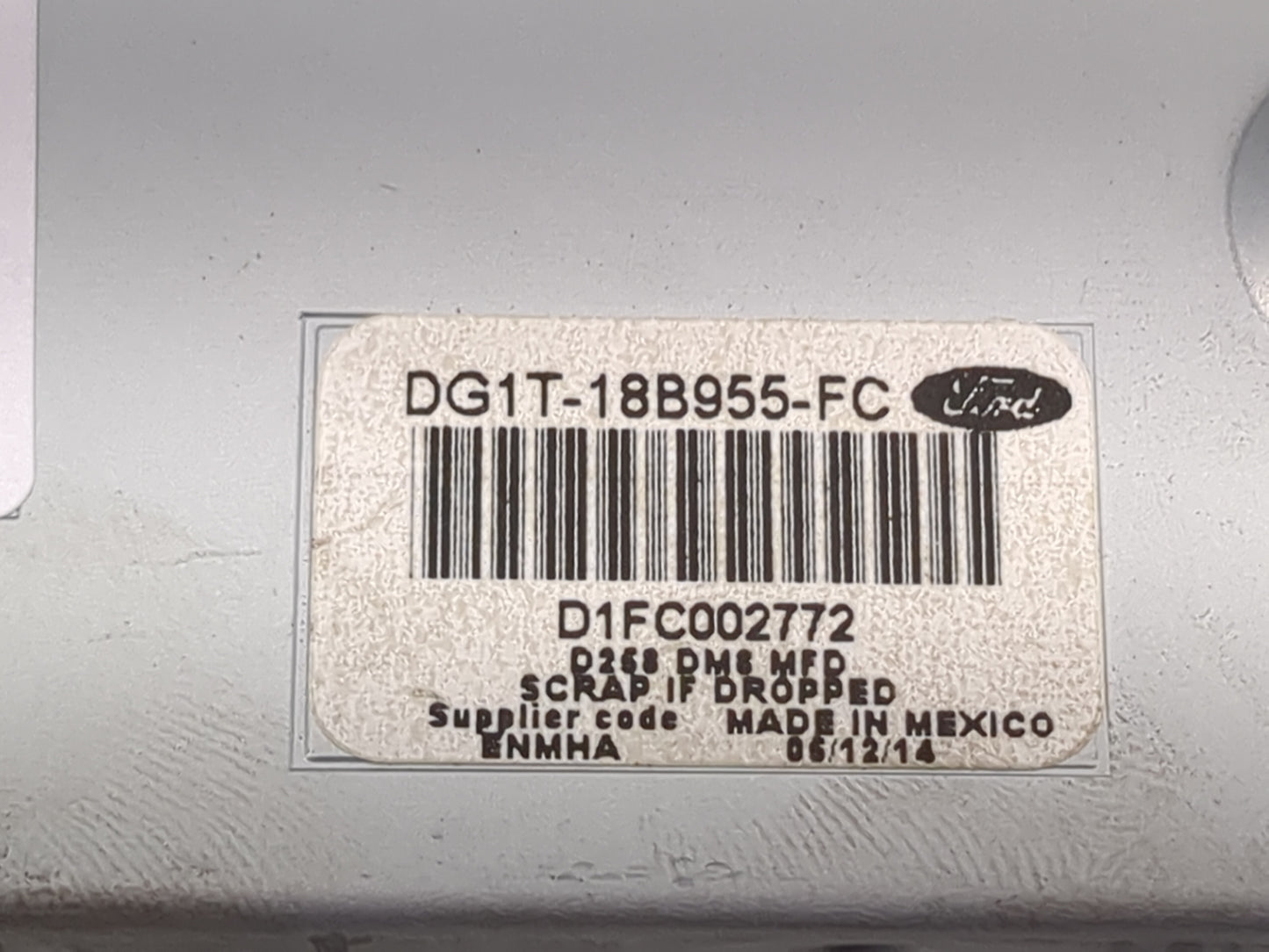 2013 Ford Taurus Information Display Screen 1483568 - Oemusedautoparts1.com