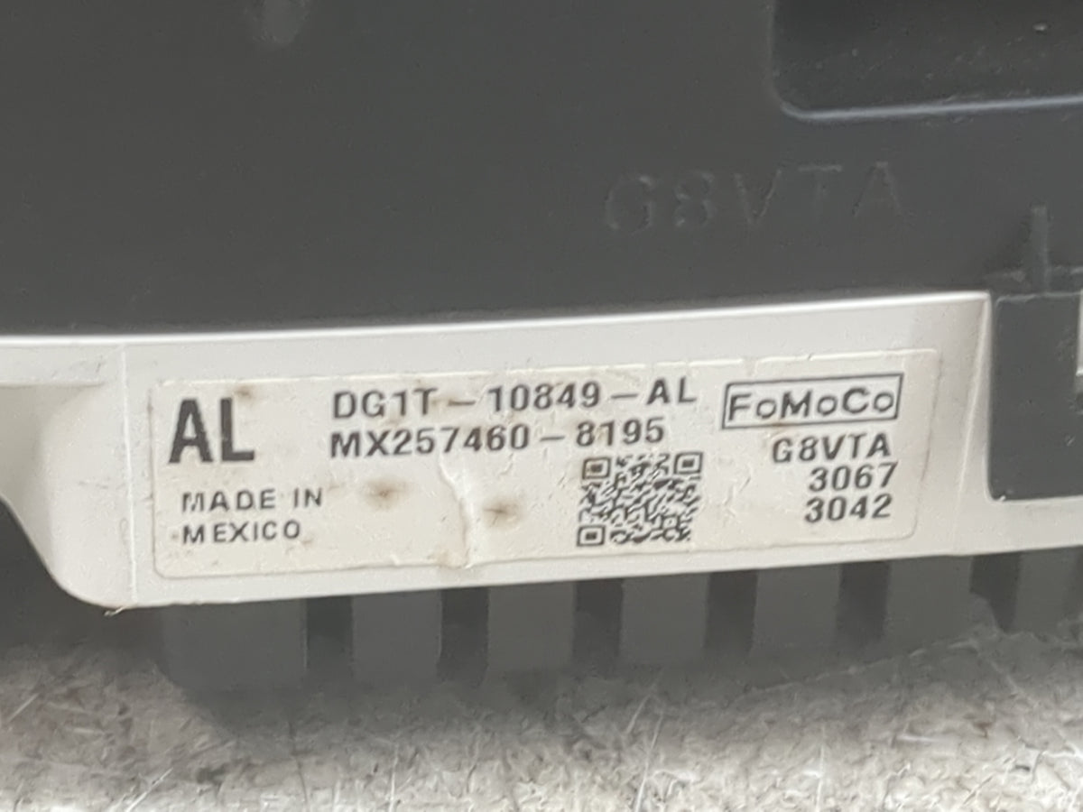 2013 Ford Taurus Instrument Cluster Speedometer Gauges P/N:DG1T-10849-AL MX257460-8195 Miles: Fits OEM Used Auto Parts - Oem