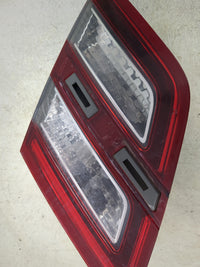 2013-2019 Ford Taurus Driver Left Side Deck Lid Mounted Tail Light Red - Oemusedautoparts1.com