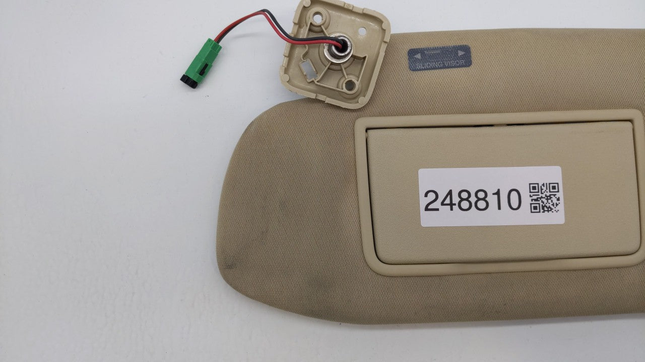 2013-2018 Ford Taurus Sun Visor Shade Replacement Driver Left Mirror Fits Fits 2013 2014 2015 2016 2017 2018 OEM Used Auto P