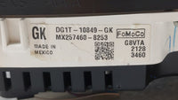 2013 Ford Taurus Instrument Cluster Speedometer Gauges P/N:DG1T-10849-GK DG1T-10849-GM Fits OEM Used Auto Parts - Oemusedaut