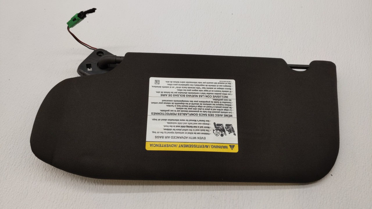 2013-2019 Ford Taurus Sun Visor Shade Replacement Passenger Right Mirror Fits OEM Used Auto Parts - Oemusedautoparts1.com
