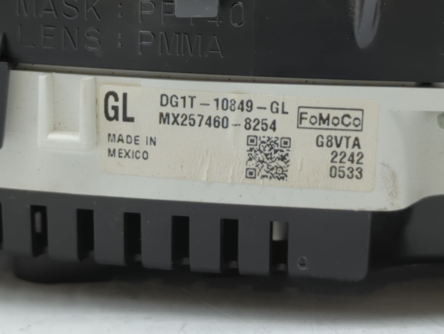 2013 Ford Taurus Instrument Cluster Speedometer Gauges P/N:DG1T-10849-GL DG1T-10849-GK, DG1T-10849-GM Fits OEM Used Auto Par