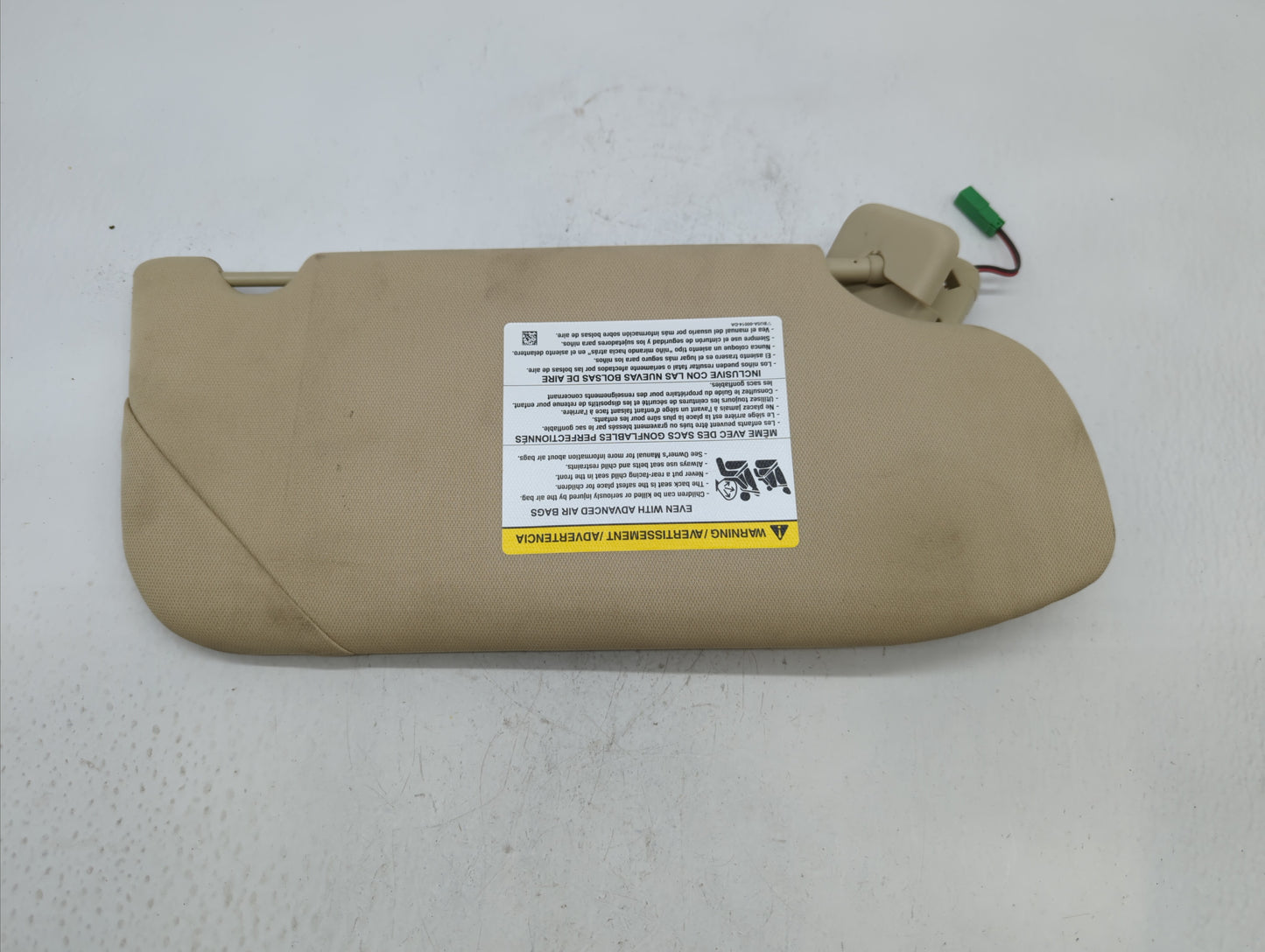 2013-2018 Ford Taurus Sun Visor Shade Replacement Driver Left Mirror Fits Fits 2013 2014 2015 2016 2017 2018 OEM Used Auto P