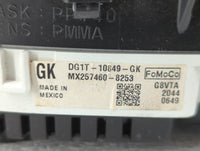 2013 Ford Taurus Instrument Cluster Speedometer Gauges P/N:DG1T-10849-GL DG1T-10849-GK, DG1T-10849-GM Fits OEM Used Auto Par