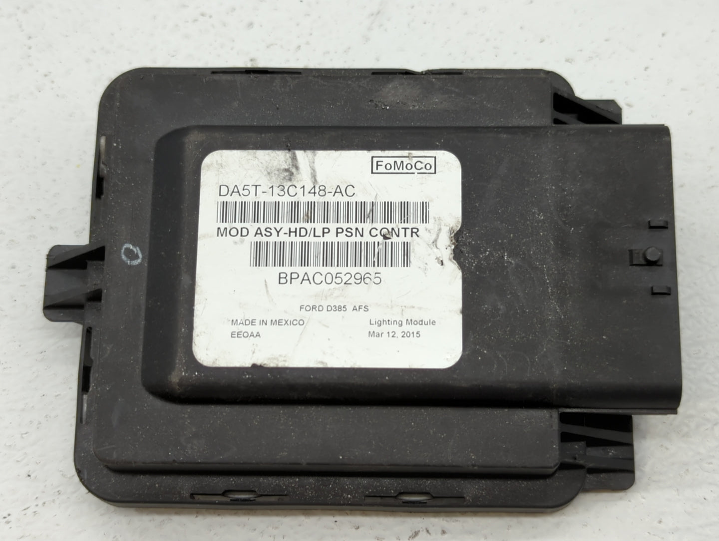 2013-2016 Ford Taurus PCM Engine Control Computer ECU ECM PCU OEM P/N:DG1A-12A650-SB DG1A-12B684-EA Fits Fits 2013 2014 2015