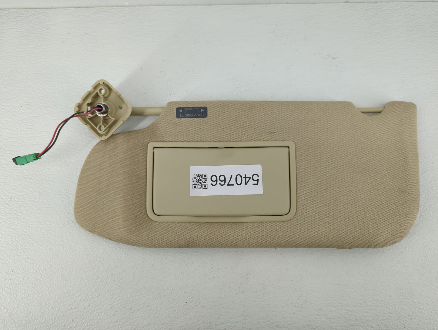 2013-2019 Ford Taurus Sun Visor Shade Replacement Passenger Right Mirror Fits OEM Used Auto Parts - Oemusedautoparts1.com
