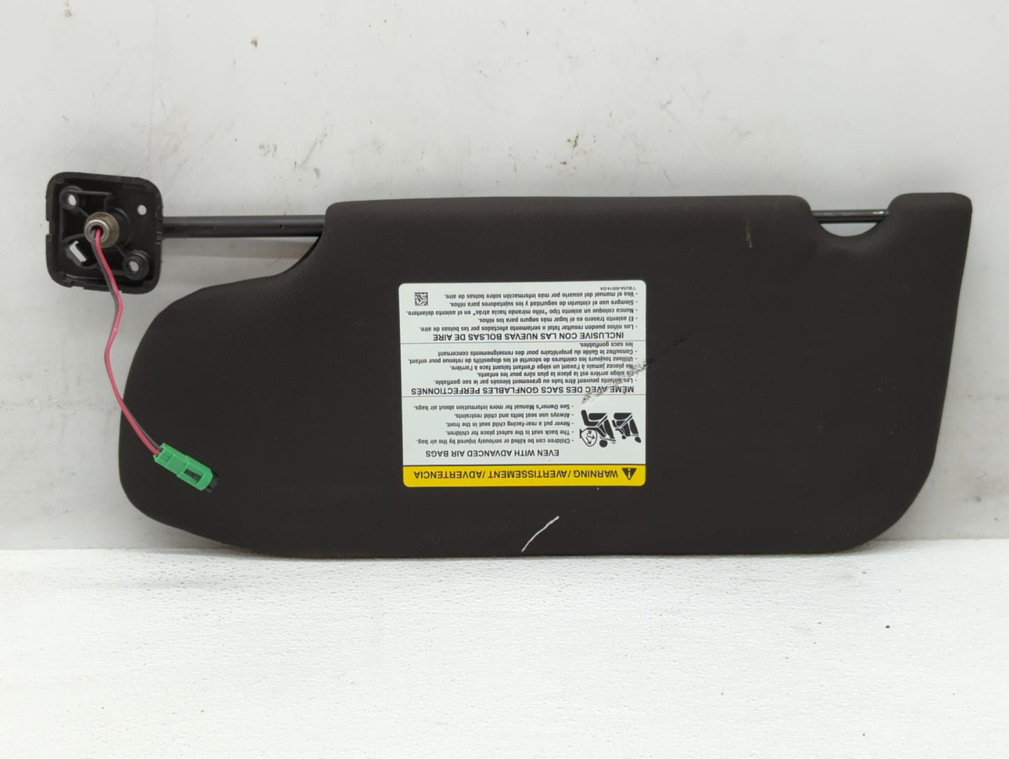 2013-2019 Ford Taurus Sun Visor Shade Replacement Passenger Right Mirror Fits OEM Used Auto Parts - Oemusedautoparts1.com