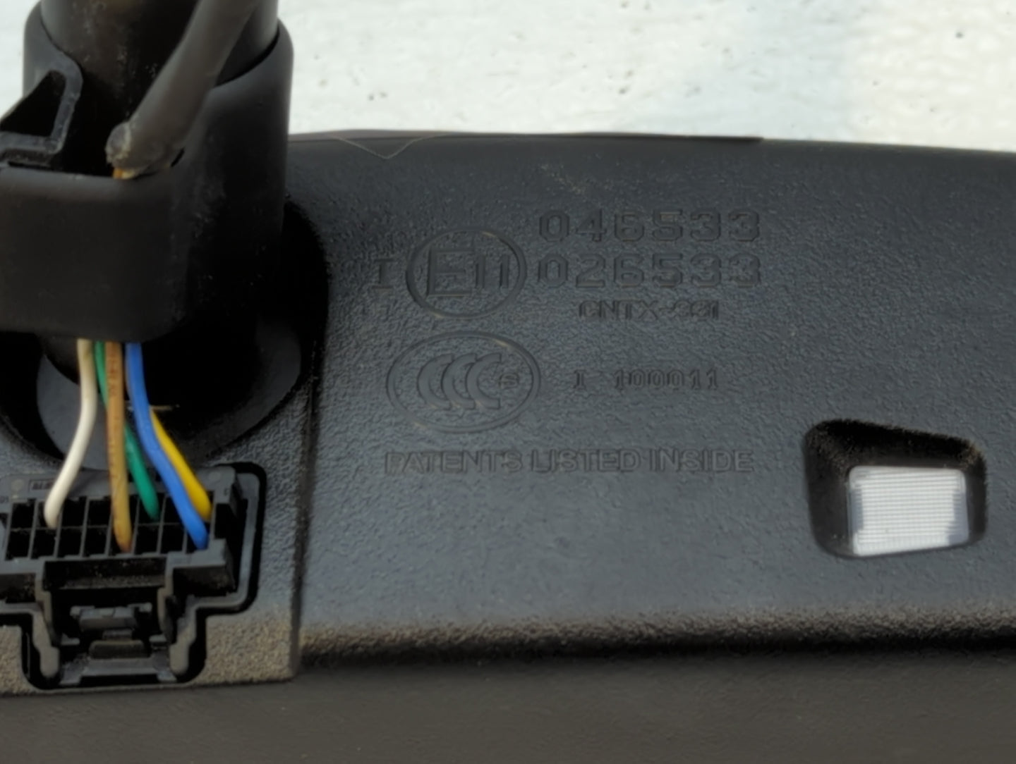 2013-2017 Ford Taurus Interior Rear View Mirror Replacement OEM P/N:E11046533 E11026533 Fits OEM Used Auto Parts - Oemusedau