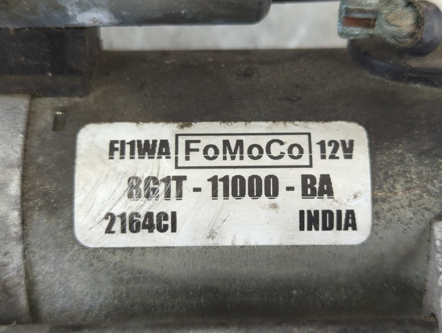 2008-2019 Ford Taurus Car Starter Motor Solenoid OEM P/N:2164CI 8G1T-11000-BA Fits OEM Used Auto Parts - Oemusedautoparts1.c