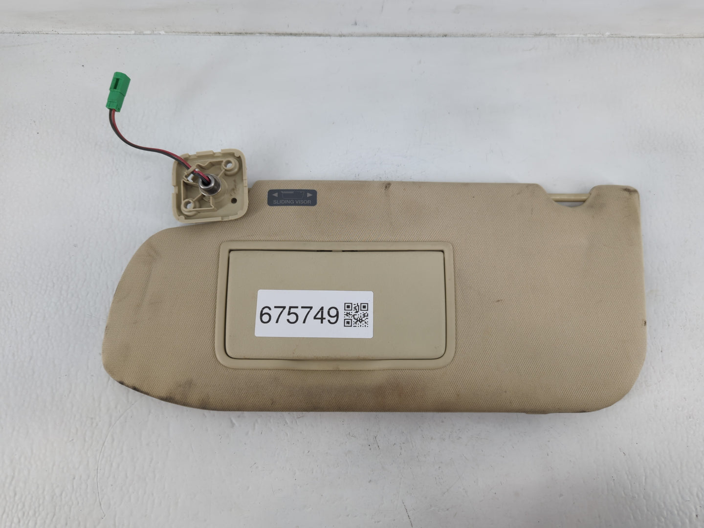 2013-2019 Ford Taurus Sun Visor Shade Replacement Driver Left Mirror Fits Fits 2013 2014 2015 2016 2017 2018 2019 OEM Used A