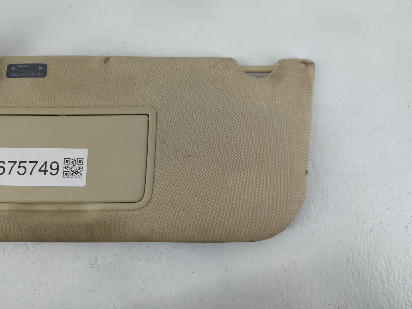 2013-2019 Ford Taurus Sun Visor Shade Replacement Driver Left Mirror Fits Fits 2013 2014 2015 2016 2017 2018 2019 OEM Used A