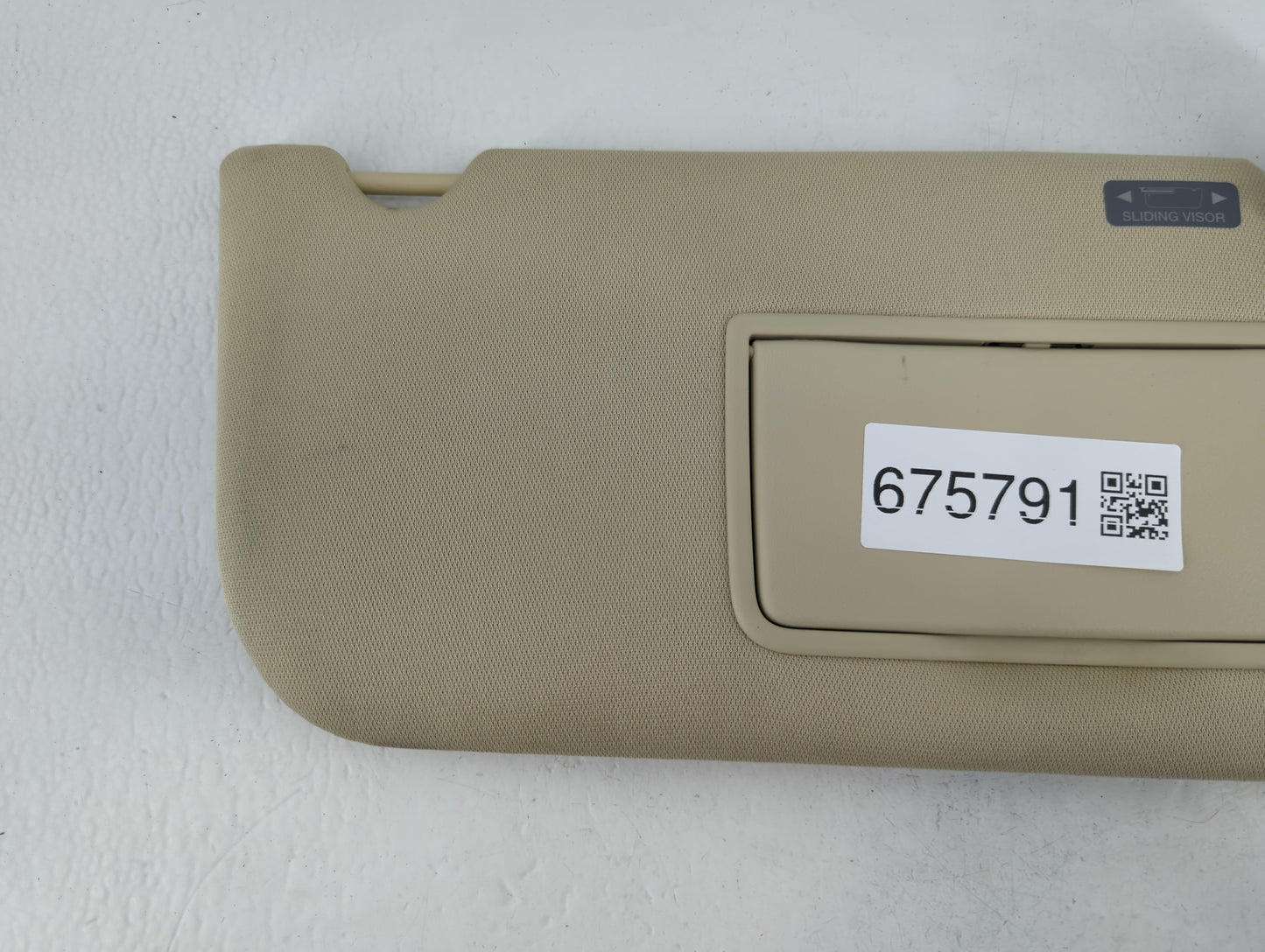 2013-2019 Ford Taurus Sun Visor Shade Replacement Passenger Right Mirror Fits OEM Used Auto Parts - Oemusedautoparts1.com