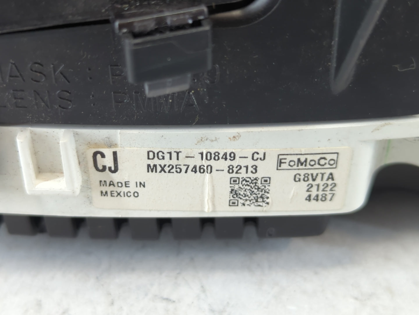 2013 Ford Taurus Instrument Cluster Speedometer Gauges P/N:DG1T-10849-CJ Fits OEM Used Auto Parts - Oemusedautoparts1.com