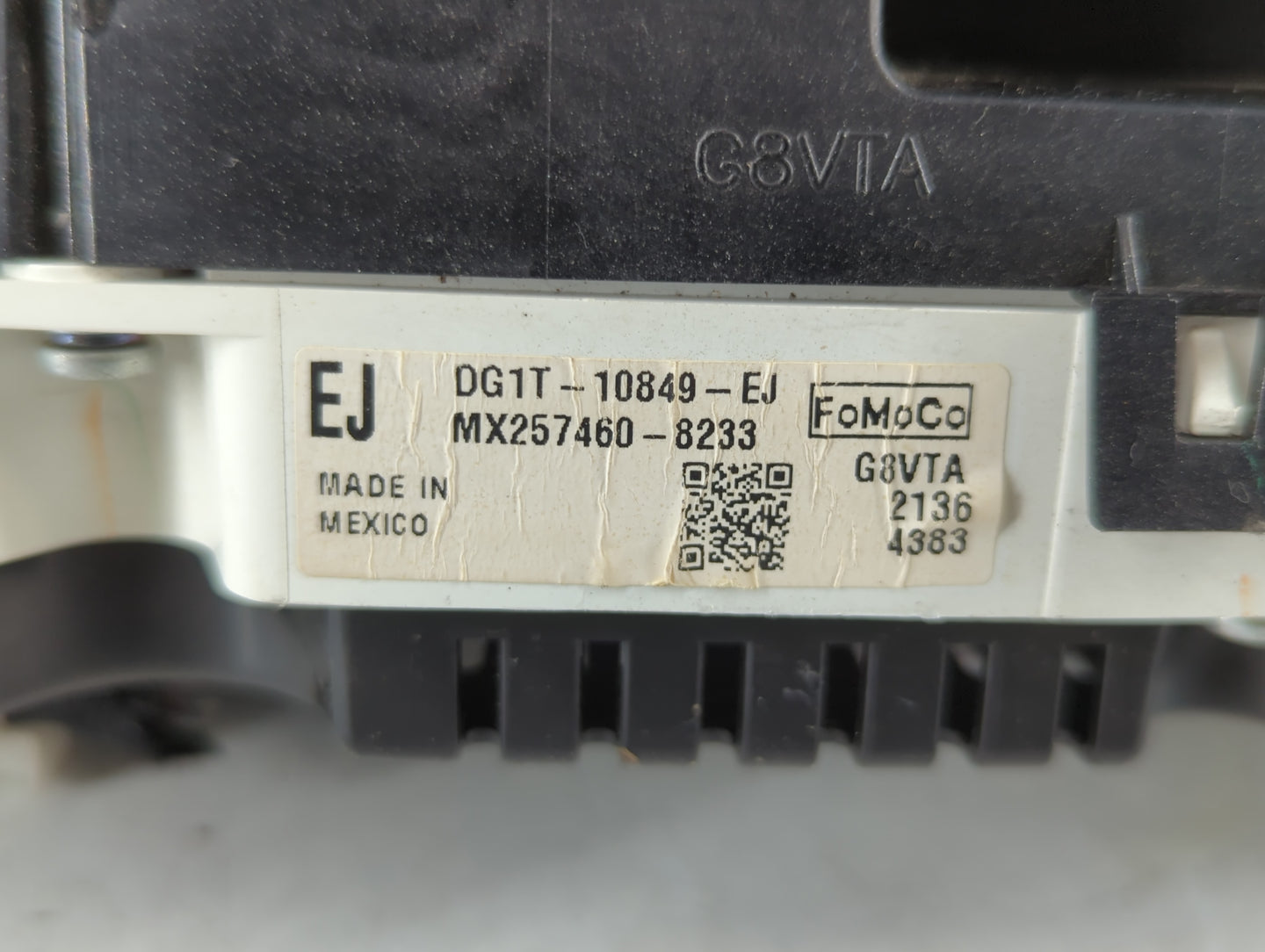 2013 Ford Taurus Instrument Cluster Speedometer Gauges P/N:DG1T-10849-EJ Fits OEM Used Auto Parts - Oemusedautoparts1.com