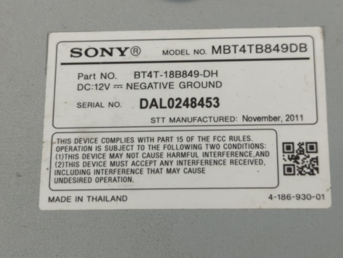 2013-2013 Ford Taurus Radio Control Panel 777873 - Oemusedautoparts1.com