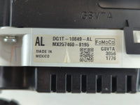2013 Ford Taurus Instrument Cluster Speedometer Gauges P/N:DG1T-10849-AL Fits OEM Used Auto Parts - Oemusedautoparts1.com