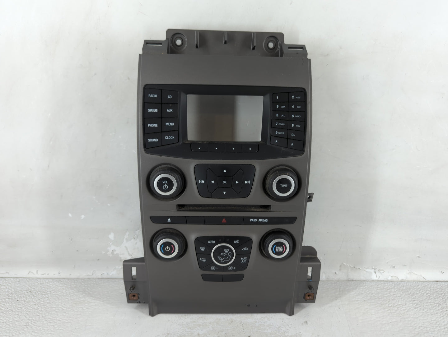 2013 Ford Taurus Climate Control Module Temperature AC/Heater Replacement Fits OEM Used Auto Parts - Oemusedautoparts1.com