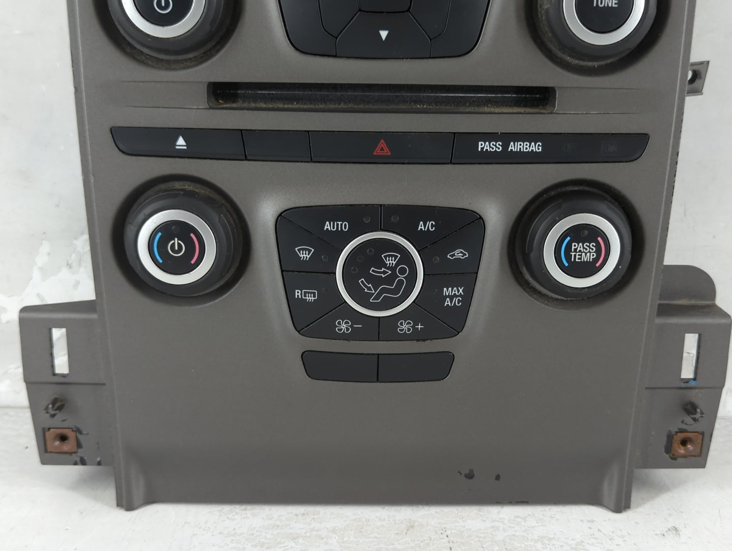 2013 Ford Taurus Climate Control Module Temperature AC/Heater Replacement Fits OEM Used Auto Parts - Oemusedautoparts1.com