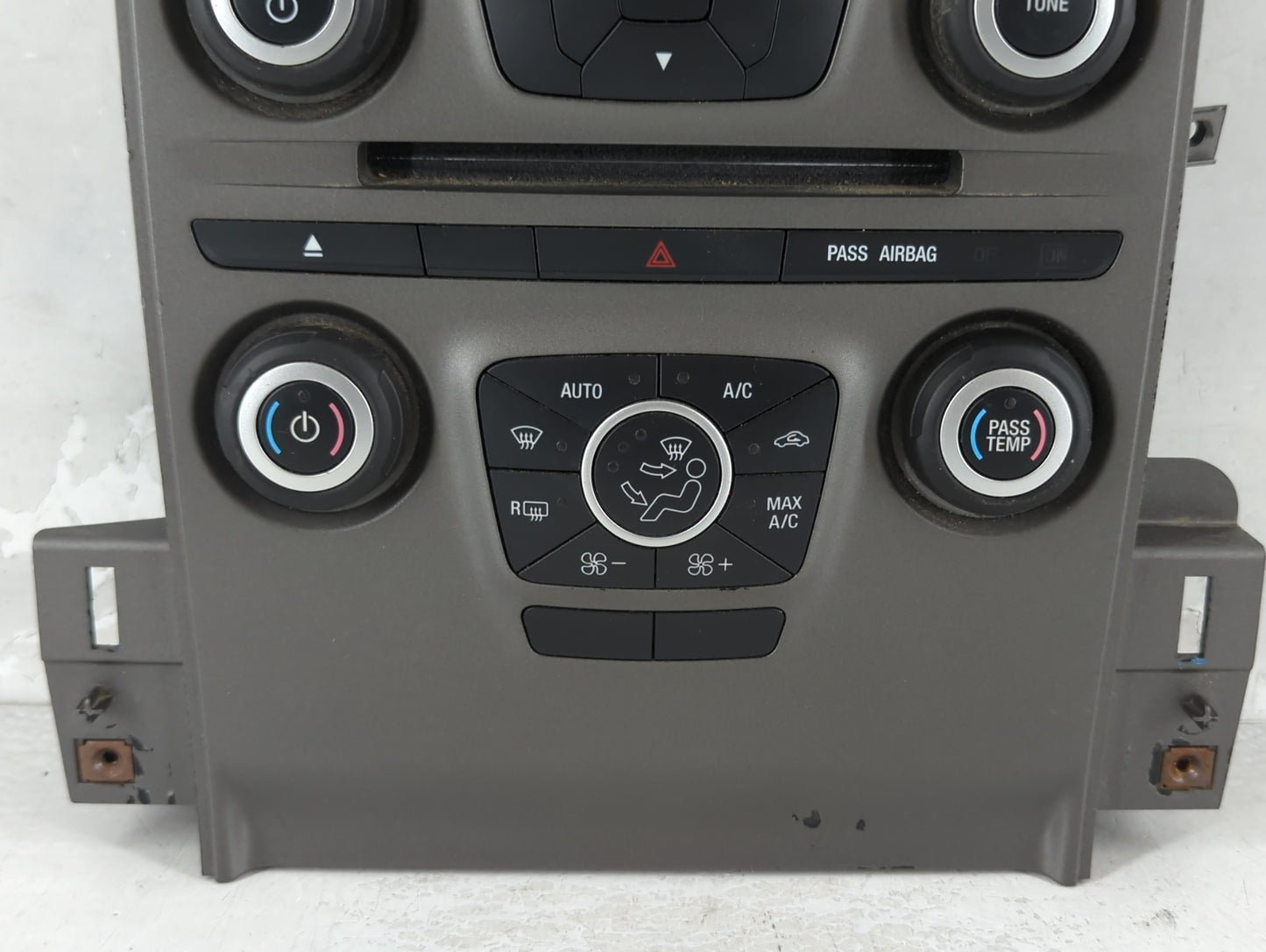 2013 Ford Taurus Climate Control Module Temperature AC/Heater Replacement Fits OEM Used Auto Parts - Oemusedautoparts1.com