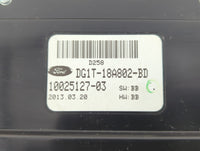 2013 Ford Taurus Climate Control Module Temperature AC/Heater Replacement Fits OEM Used Auto Parts - Oemusedautoparts1.com