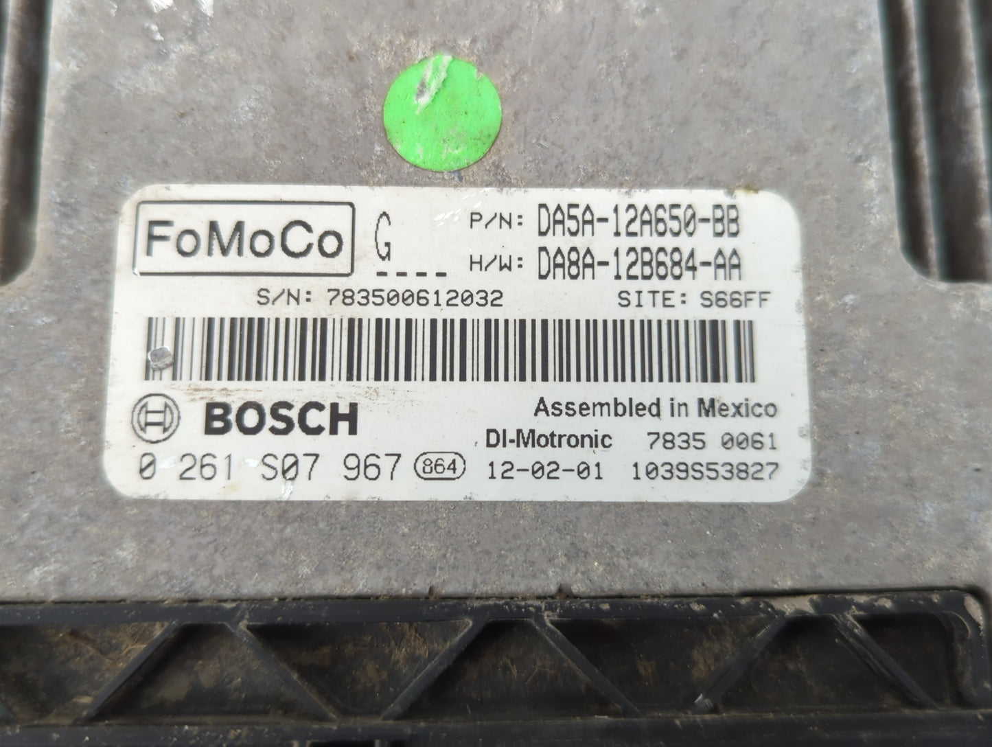 2013 Ford Taurus PCM Engine Control Computer ECU ECM PCU OEM Fits OEM Used Auto Parts - Oemusedautoparts1.com