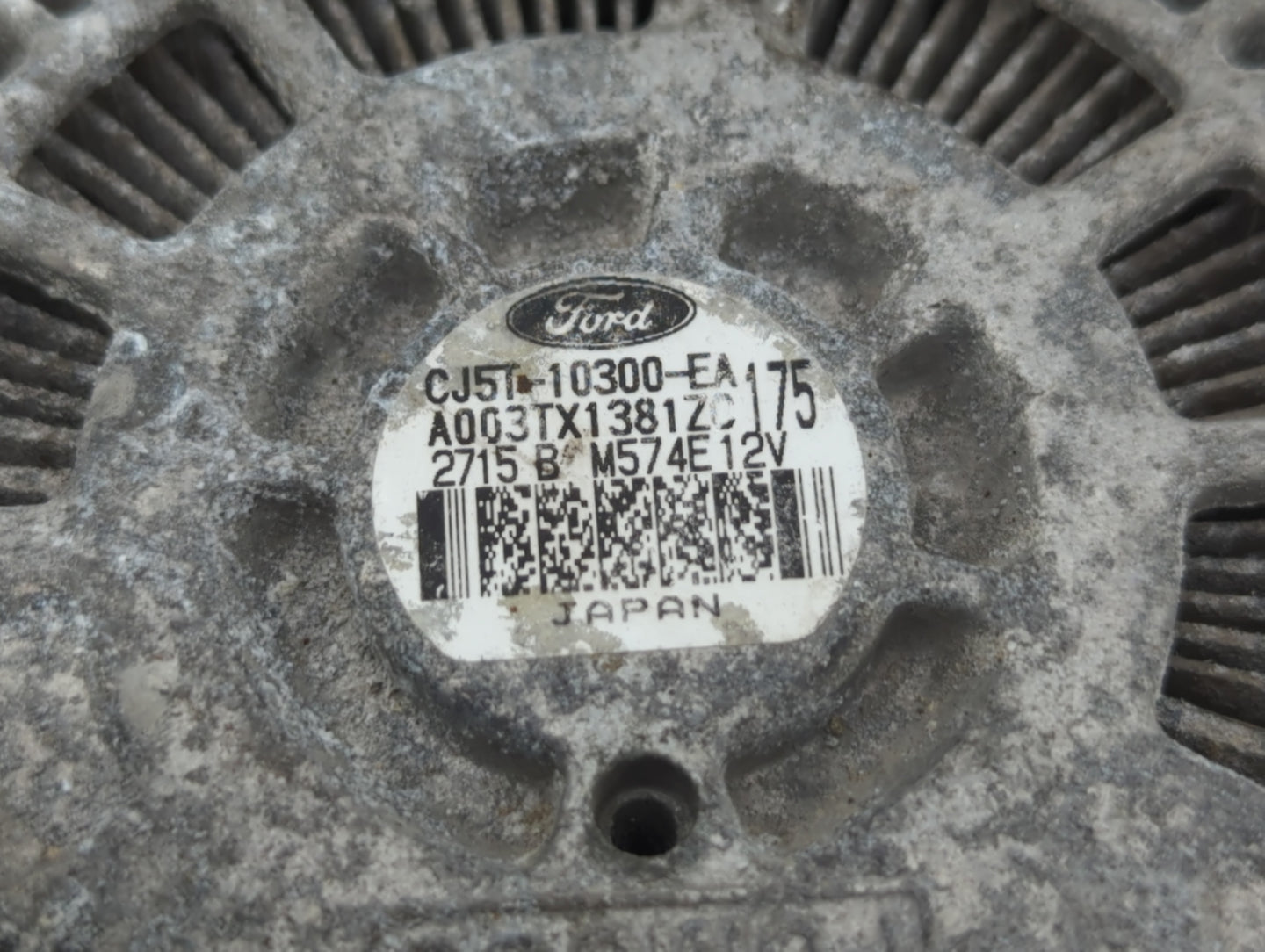 2014-2018 Ford Transit Alternator Replacement Generator Charging Assembly Engine OEM P/N:CJ5T-10300-CB Fits OEM Used Auto Pa