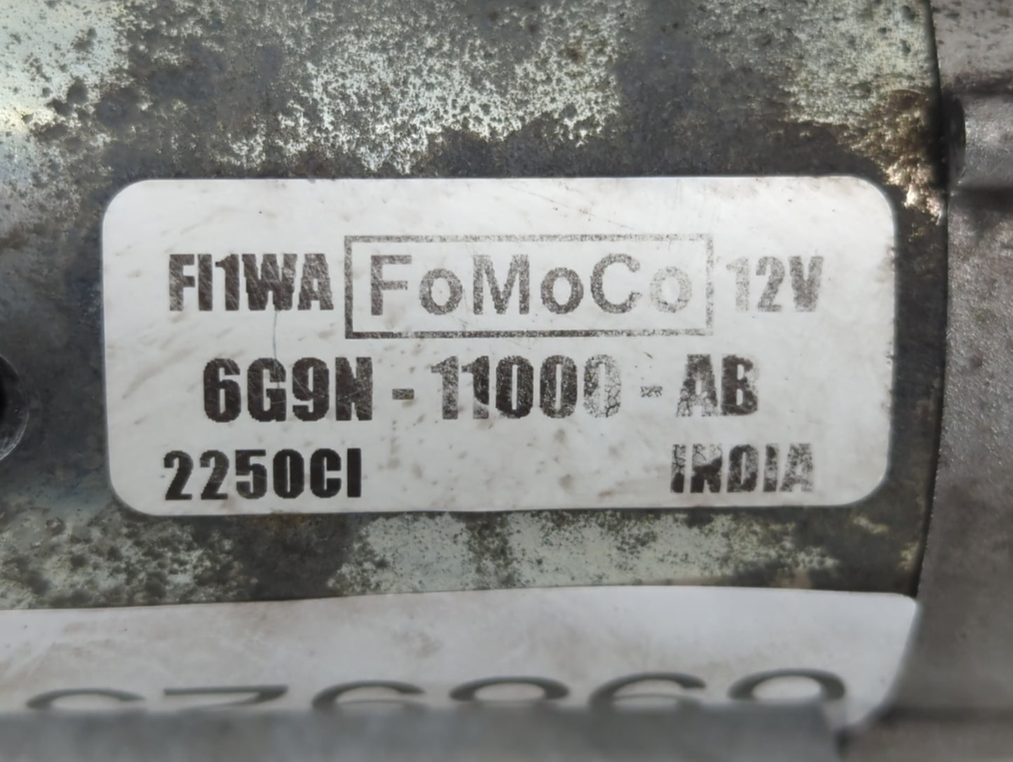 2010-2013 Ford Transit Car Starter Motor Solenoid OEM P/N:6G9N-11000-AB Fits OEM Used Auto Parts - Oemusedautoparts1.com