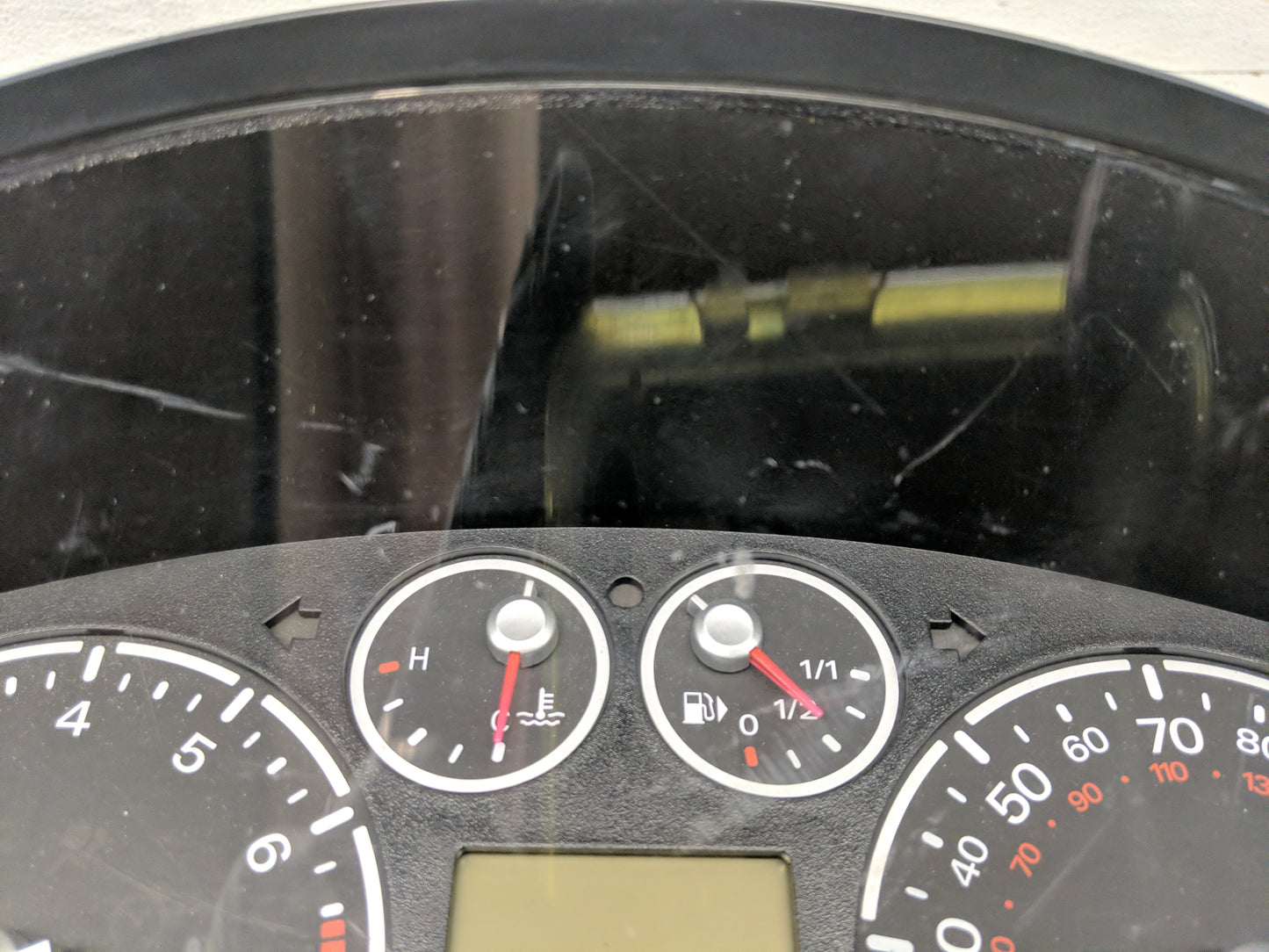 2012-2013 Ford Transit Connect Instrument Cluster Speedometer Gauges P/N:VP6S6F-10894 Fits Fits 2012 2013 OEM Used Auto Part