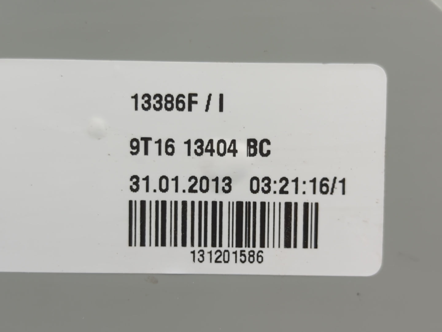 2010-2013 Ford Transit Connect Tail Light Assembly Passenger Right OEM P/N:9T16 13404 BC Fits Fits 2010 2011 2012 2013 OEM U