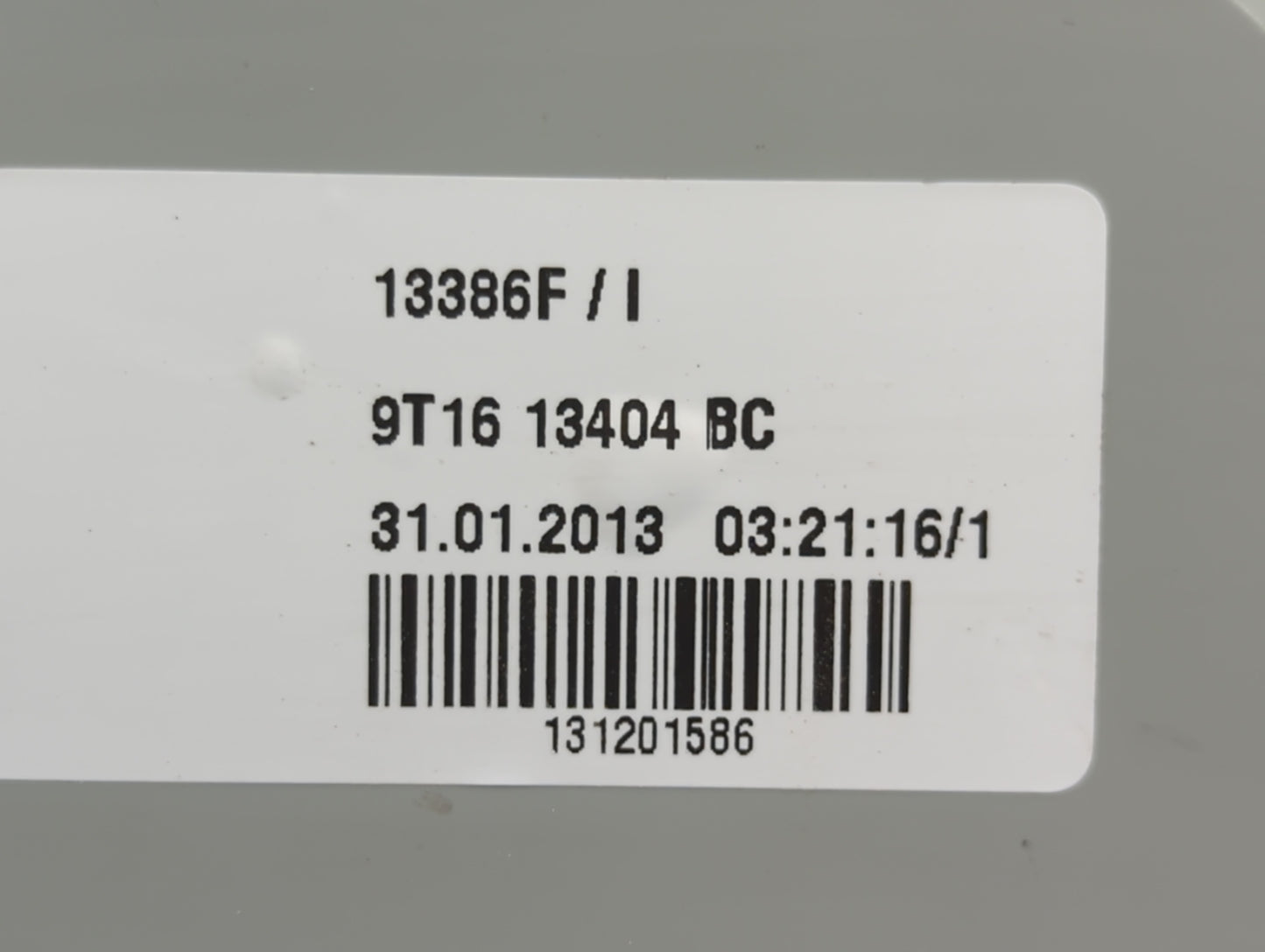 2010-2013 Ford Transit Connect Tail Light Assembly Passenger Right OEM P/N:9T16 13404 BC Fits Fits 2010 2011 2012 2013 OEM U