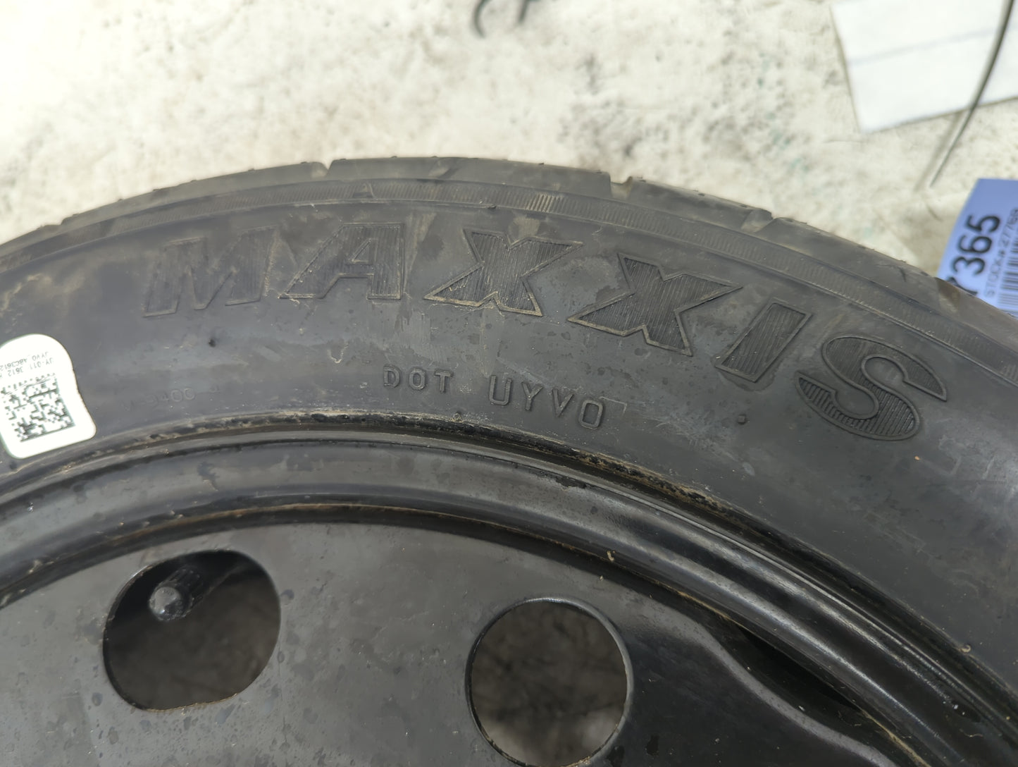 2013 Ford Flex Flex Spare Donut Tire Wheel Rim Oem - Oemusedautoparts1.com