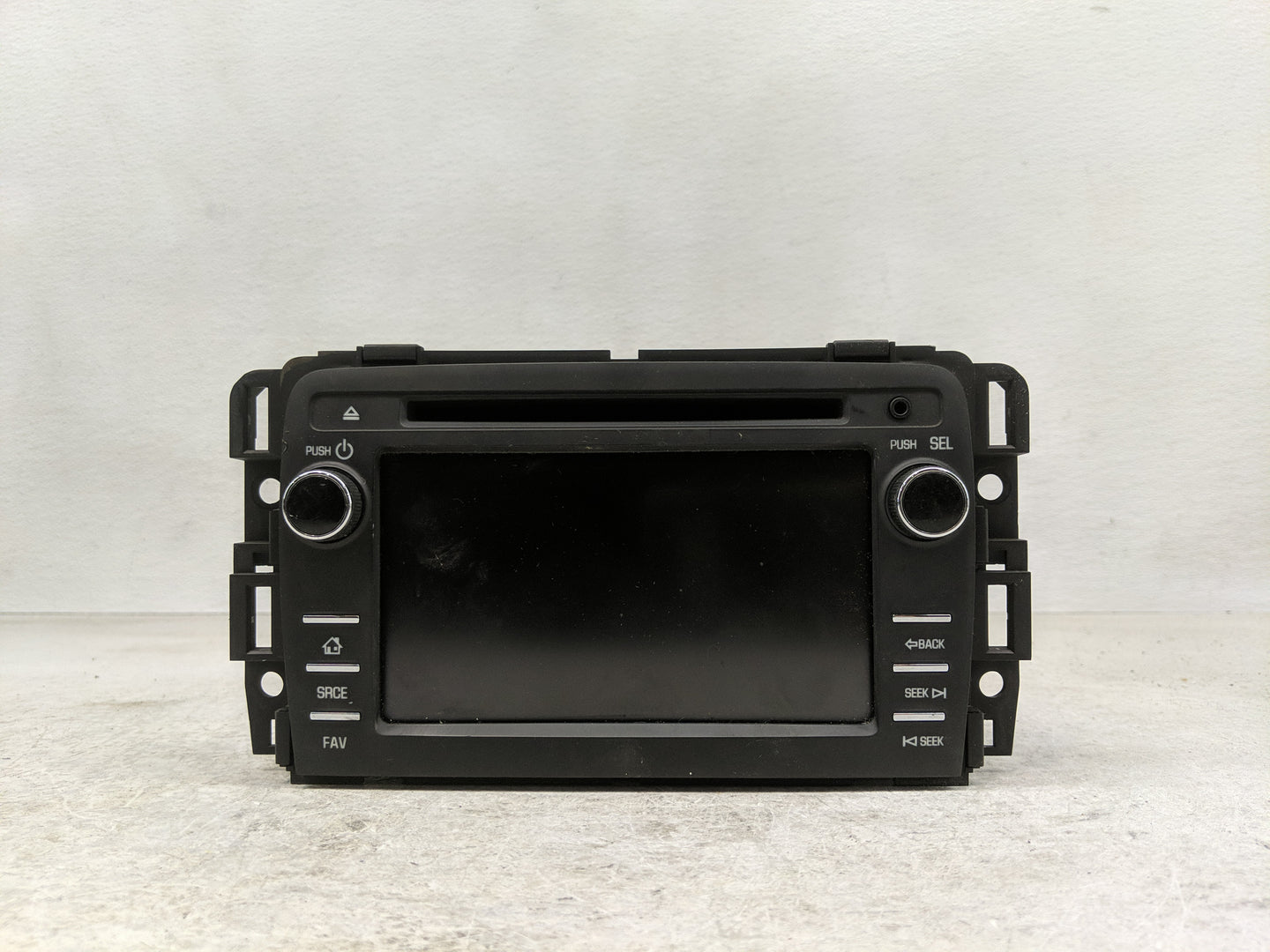 2013-2014 Gmc Acadia Radio AM FM Cd Player Receiver Replacement P/N:23130124 Fits Fits 2013 2014 OEM Used Auto Parts - Oemus