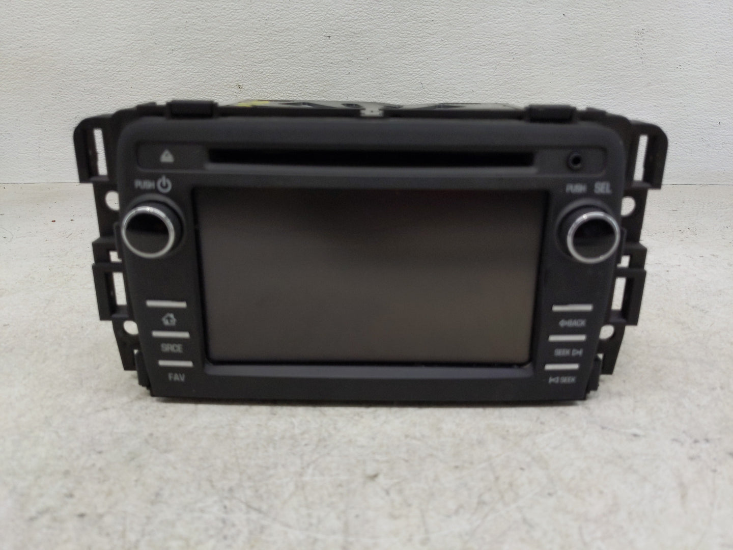 2013-2014 Gmc Acadia Radio AM FM Cd Player Receiver Replacement P/N:22989266 Fits Fits 2013 2014 OEM Used Auto Parts - Oemus