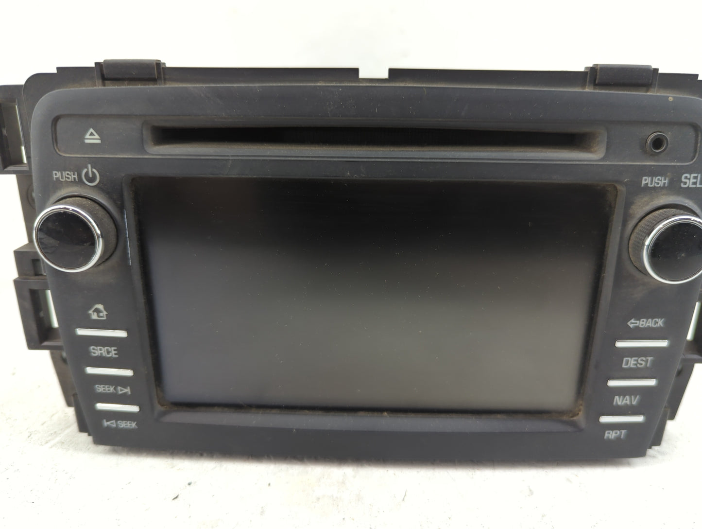 2013-2014 Gmc Acadia Radio AM FM Cd Player Receiver Replacement P/N:23162879 Fits Fits 2013 2014 OEM Used Auto Parts - Oemus