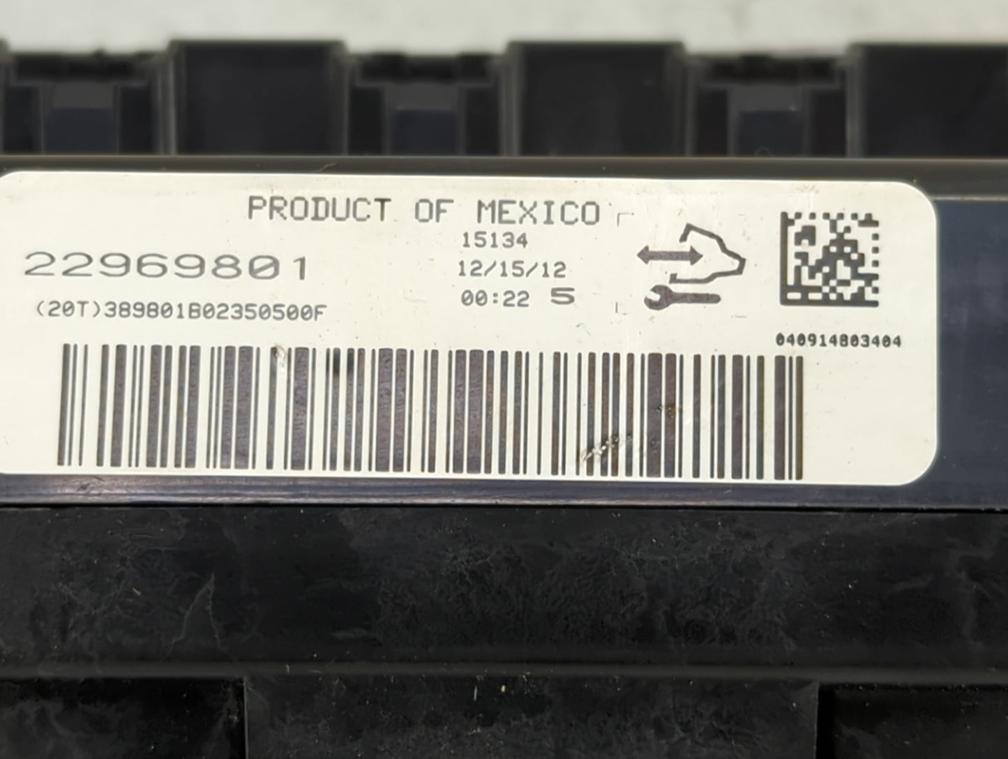 2013-2016 Gmc Acadia Climate Control Module Temperature AC/Heater Replacement P/N:22969801 Fits Fits 2013 2014 2015 2016 OEM