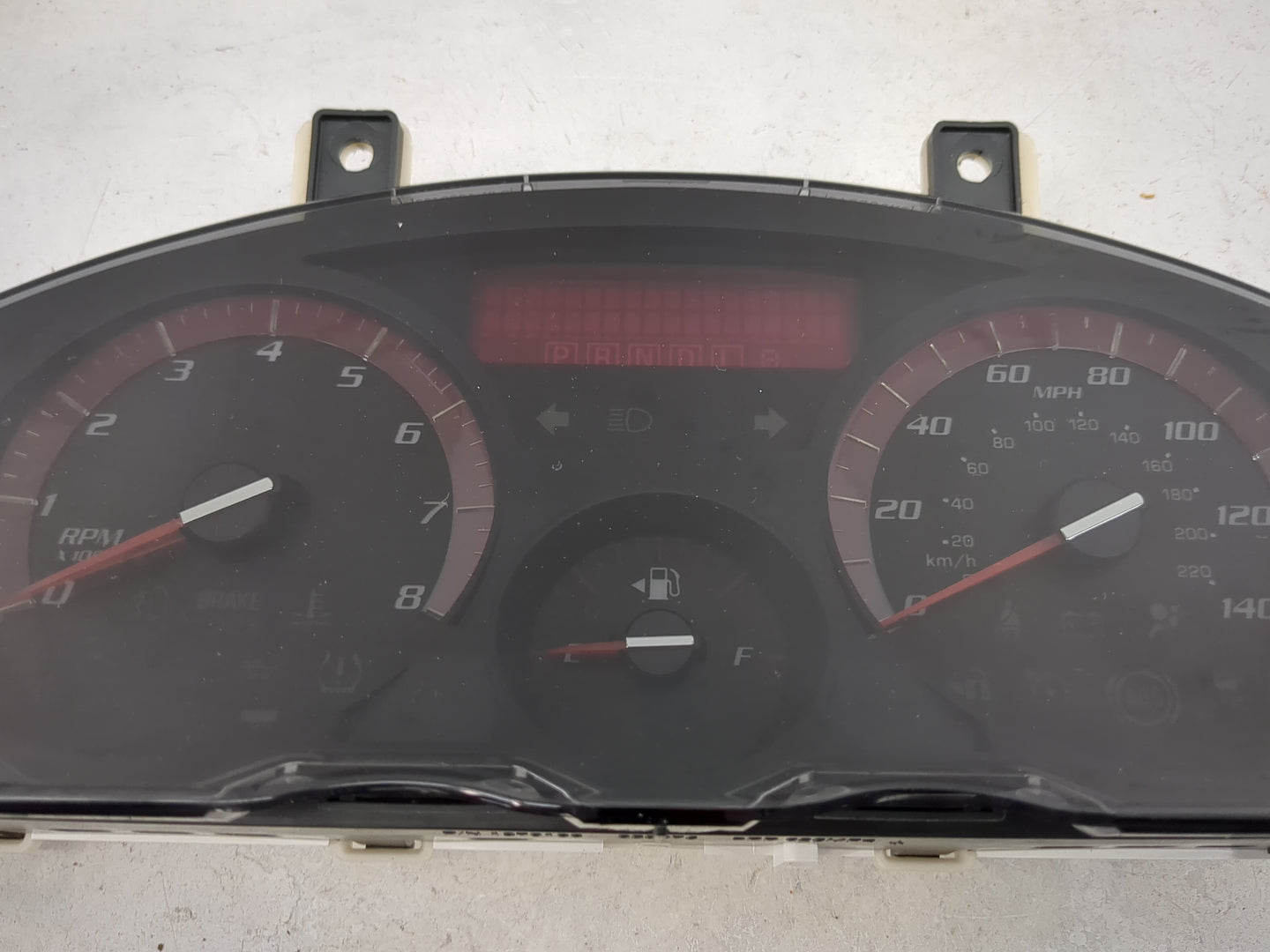 2013 Gmc Acadia Instrument Cluster Speedometer Gauges P/N:22971813 2483926, H25107204 Miles: Fits OEM Used Auto Parts - Oemu