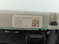 2013 Gmc Acadia Instrument Cluster Speedometer Gauges P/N:22971813 Fits OEM Used Auto Parts - Oemusedautoparts1.com
